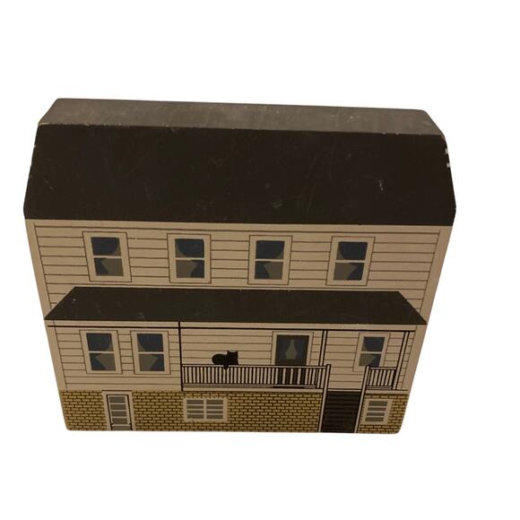 The Cat’s Meow 1992 Ohio Amish Series Jonah’s Troyer Home – Faline Signed House - Picture 3 of 4